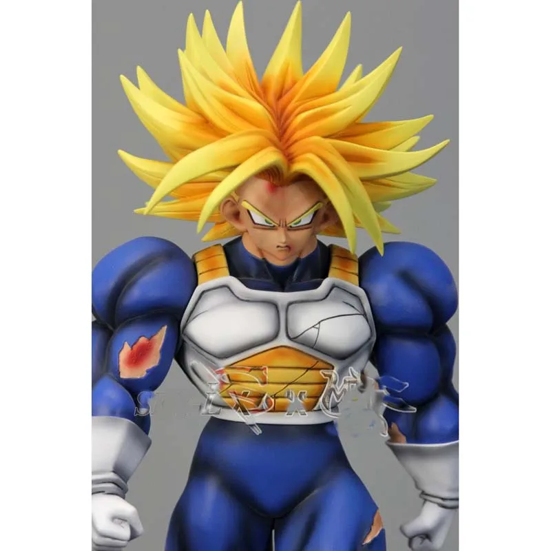 Новинка! подлинный супер Транкс с картой безопасности Dragon Ball GK модель статуя из смолы