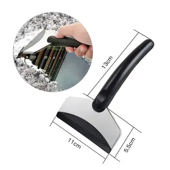 

Snow Scraping Ice Car Windshield Car Deicing Tool Cleaning Window Cleaning Tool Stainless Steel Snow Removal Shovel Ice Shovel