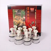 SHARE HO 10pcs 5 Size ABS Vacuum Cans Banks Hand-twisted Cupping Anti-cellulite Massage Jars Suction Chinese Health Care Therapy 1