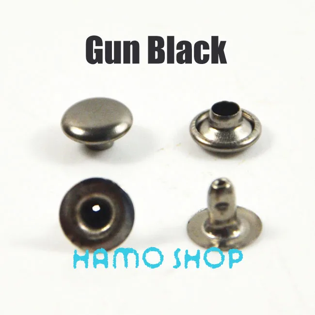 Flat Rivet Gunblack 500 шт./лот Металлические размер, форма заклепка конус ногтей кожаный Костюмы поясная сумка искусно изготовленные украшения своими руками - Цвет: Flat Rivet Gunblack