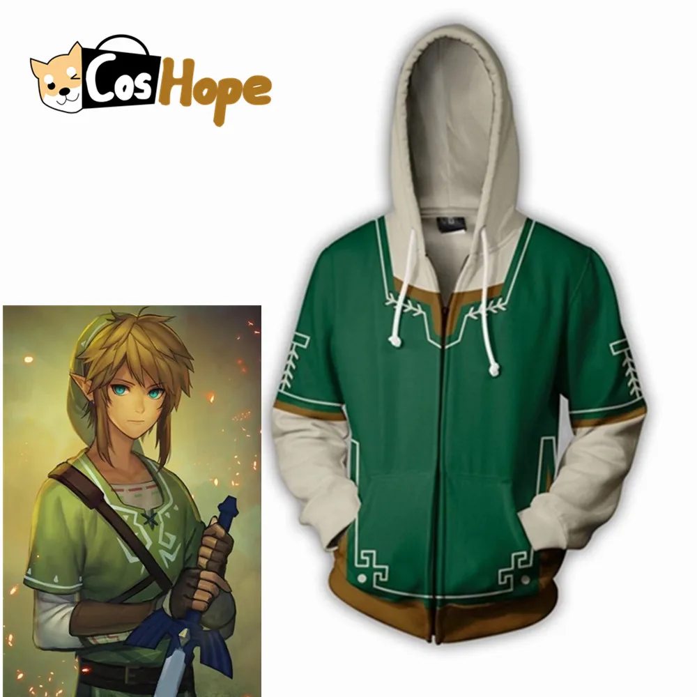 link tunic hoodie