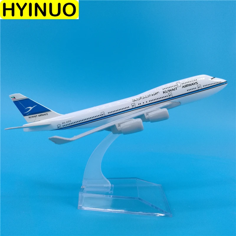 16 см 1:400 модель самолета Боинга 747 B747 посадочное снаряжение Кувейт хэйдс базовый