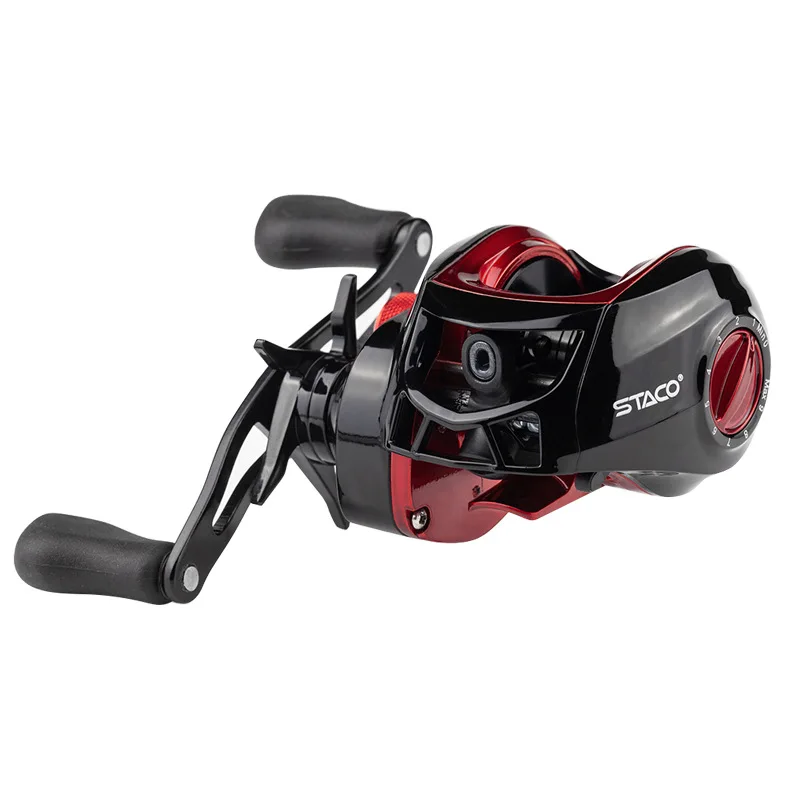  Baitcasting Fishing Reel 4.5Kg Braking Power 18BB Raft Wheel Carp Lure Fishing Peche 7.1:1 High Spe