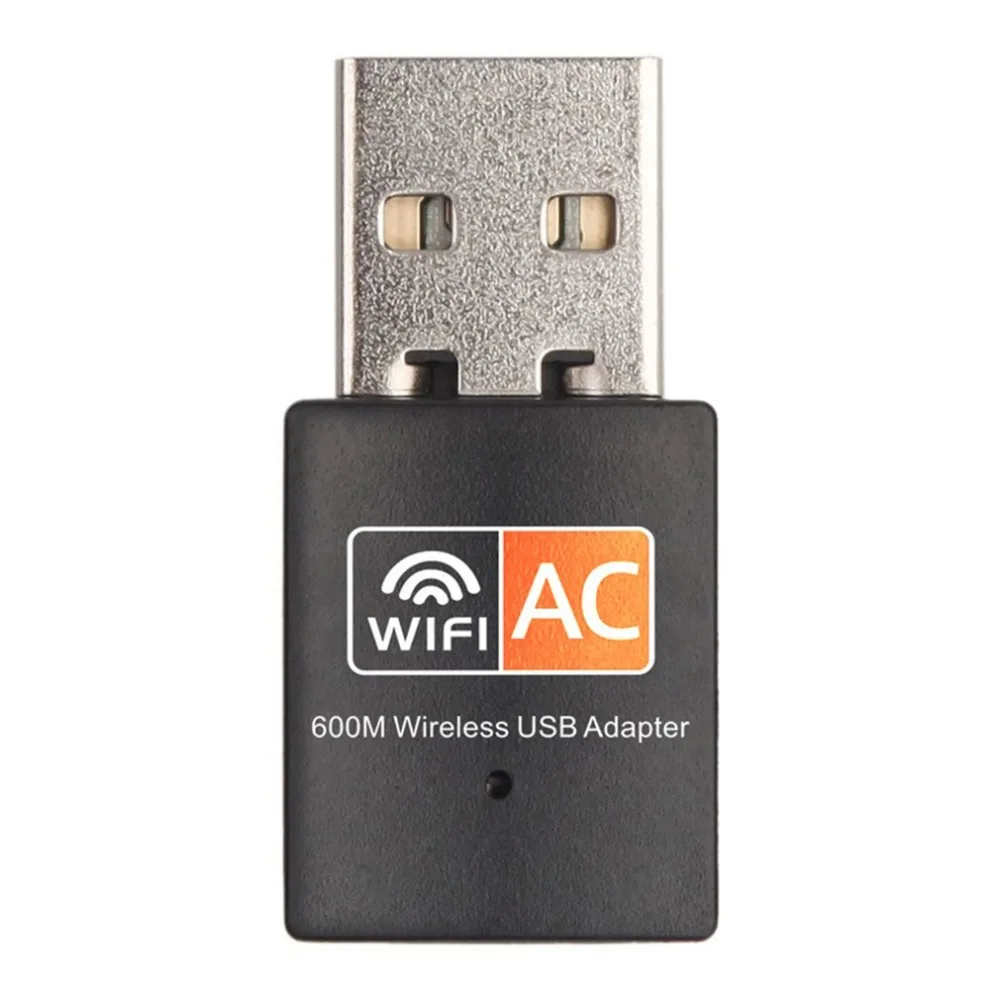 600 Мбит/с двухдиапазонный 2,4G/5G Hz беспроводной ЛВС USB PC WiFi адаптер сети 802.11AC