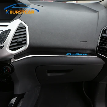 

Xburstcar for Ford Ecosport 2012 2013 2014 2015 2016 LHD 3Pcs/Set Car Glove Box Decoration Trim Storage Box Sticker Accessories