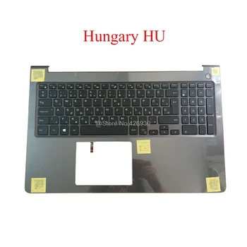 

Laptop Palmrest HU keyboard For DELL For Vostro 15 5568 V5568 0HJP49 HJP49 with Backlit Hungary without finger hole upper case