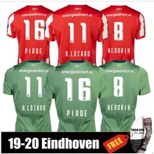 psv Eindhoven домашние красные мужские футбольные майки Erick Gutierrez L. DE JONG BERGWIJN periro MAXI RUIDIAZ psv Eindhoven рубашка