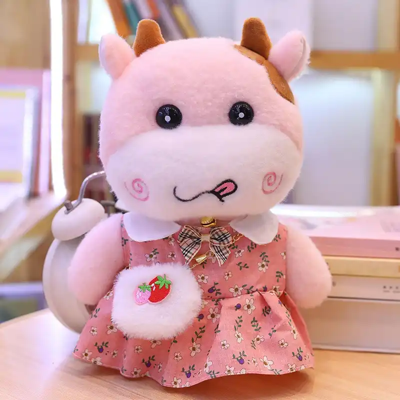 pink cow toy