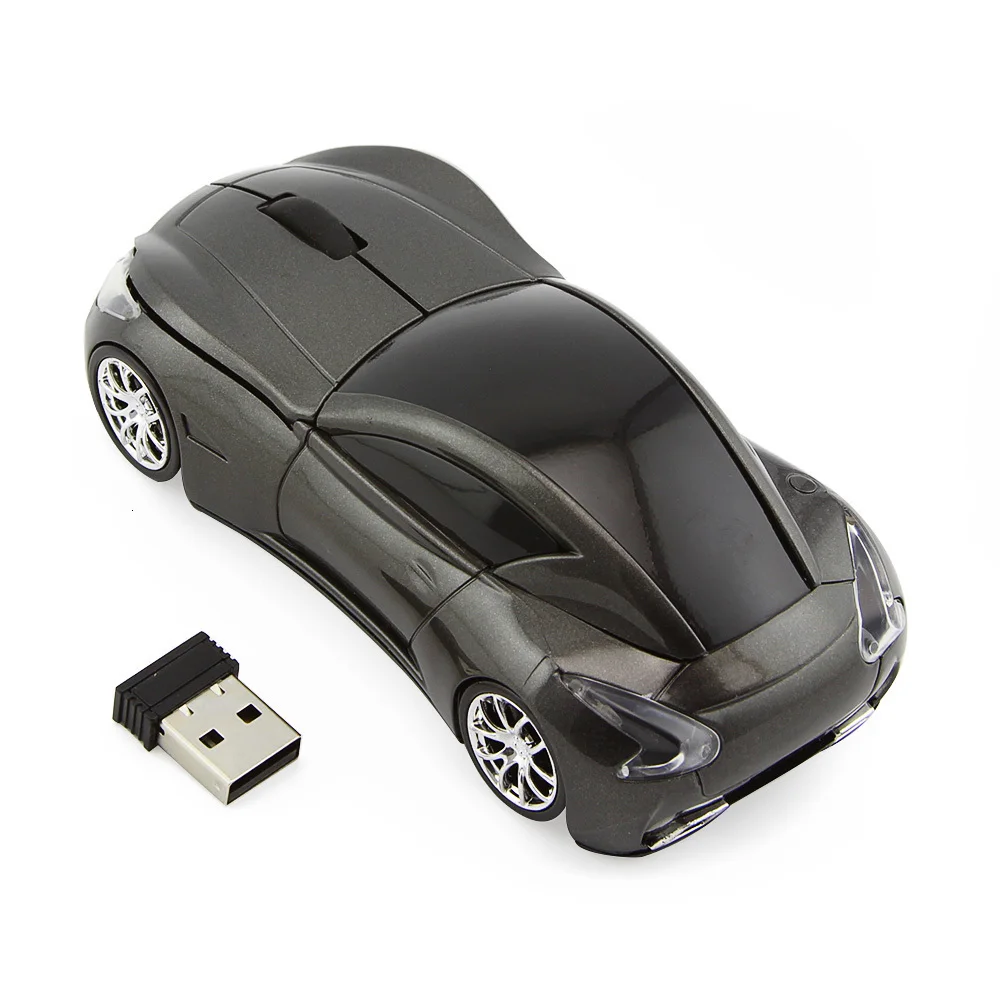 CHUYI Wireless Sports Car Model Mouse Optical Mouse 1600DPI Ergonomic Gaming Mice With USB  For Computer PC Xiaomi Laptop Gift