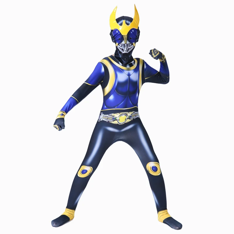 Маскарадный райдер косплей каменский сборный костюм для детей на хэллоуин