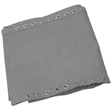 Серый сменный тканевый материал с подушкой для подголовника и шнурком для кресла с нулевой гравитацией