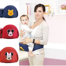 Дисней Микки Минни Baby Carrier Хипсит(пояс для ношения ребенка) Дети младенческой хип ремень рюкзак Хипсит Рюкзак-кенгуру ходунки