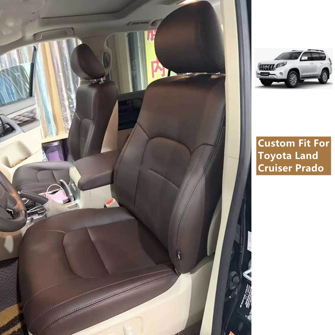 

Custom Fit Car Seat Cover for 3 rows 7 seats Toyota Land Cruiser Prado LC200 LC300 Prado 120 Prado 150 Mitsubishi Pajero