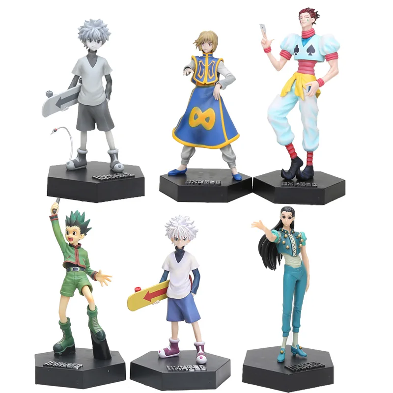 Японские игрушки Hunter X фигурка Killua Zoldyck Gon Freecss Chrollo Lucilfer DX Vol.5 Коллекционная модель