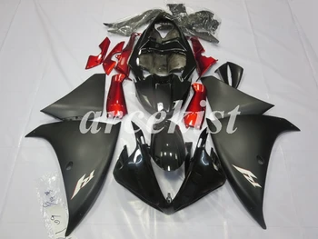 

New ABS Injection Motorcycle Full Fairing kit fit for YAMAHA YZF R1 2013 2014 13 14 Body set black red