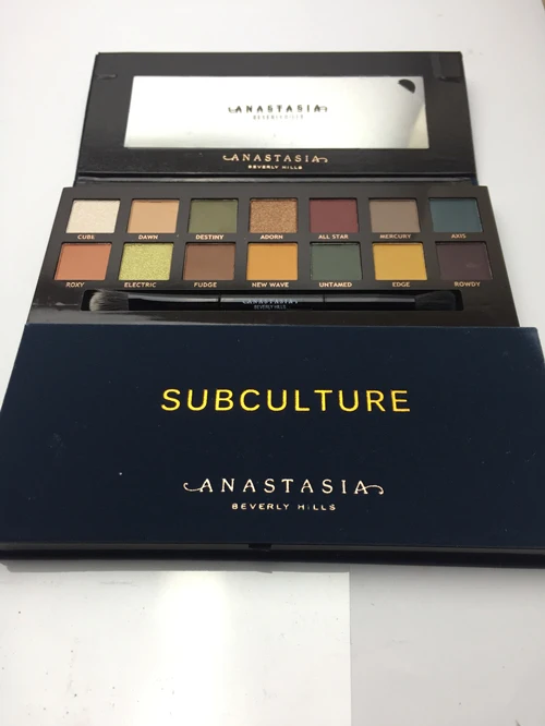 Набор для макияжа DREAM GLOW Beverlying hils Anastasia, набор для макияжа, набор для макияжа, контур, хайлайтер, палитра теней для век - Цвет: Темный хаки