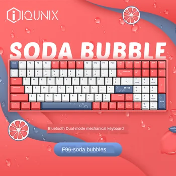 

IQUNIX F96 soda bubble bluetooth dual mode mechanical keyboard cherry axis