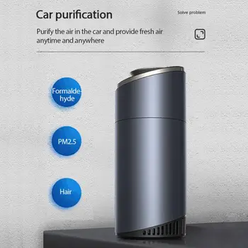 

DC5V The new car air purifier 15 million negative ions mini car oxygen bar is suitable for car, home, office Air Care