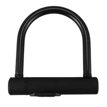 

Heavy Duty U Shaped Fingerprint Lock Padlock Electric Lock for Scooter Bicycle Glass Door