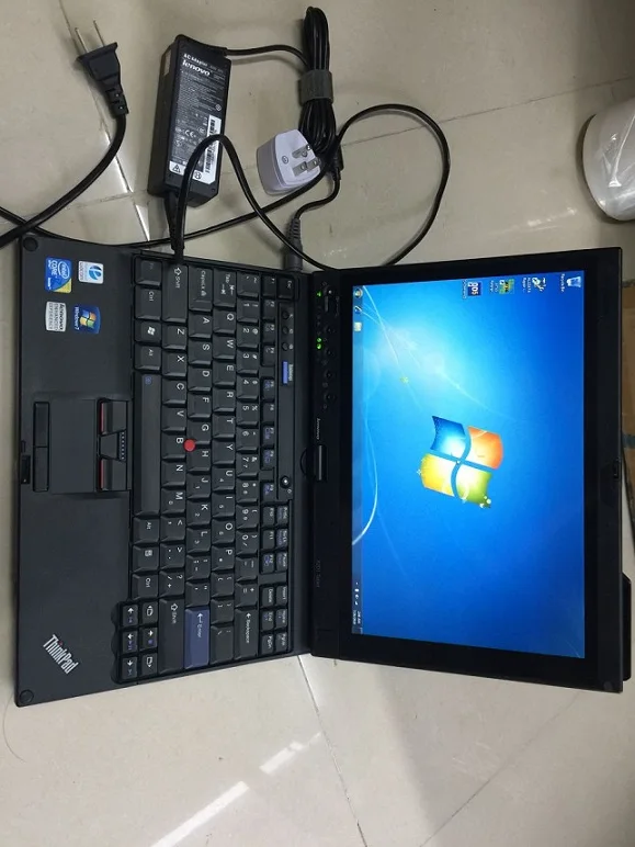 wifi MB Star C6 Диагностика VCI CAN DOIP протокол V2019.12 программное обеспечение SSD с ноутбуком X201T i7cpu, ram 4g Полный комплект