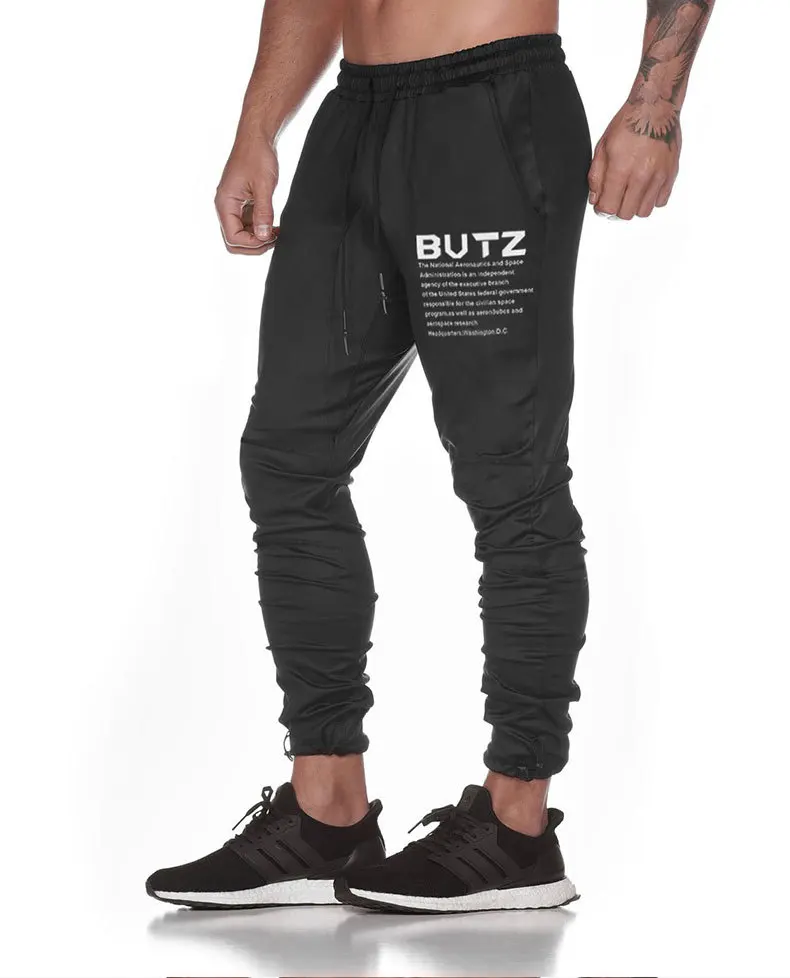 Men Autumn Winter Long pants Men's Sporting Workout Fitness Pants Casual Fashion Sweatpants Jogger Quick Drying Pants Trousers