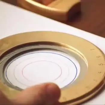 

Circle Drawing Tool Adjustable Small Drawing Tools for Office Construction Engineering Designer Woodworking Enthusiasts