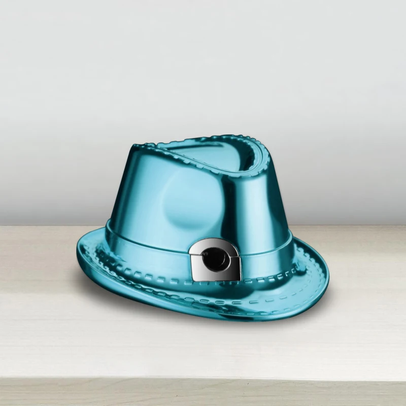 Креативная форма шляпы электронные зажигалки принадлежности для курения/газовая Зажигалка металлическая коробка для сигар прикуриватель гаджеты для мужчин