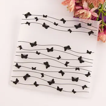 

KSCRAFT Butterfly plastic Embossing Folder DIY scrap paper craft / card making decorative supplies