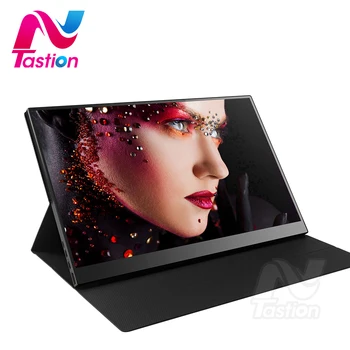 

Lantastion 4k portable gaming monitor touch 15.6 hdmi type-c port for laptop computer phone xbox switch ps4 portable display