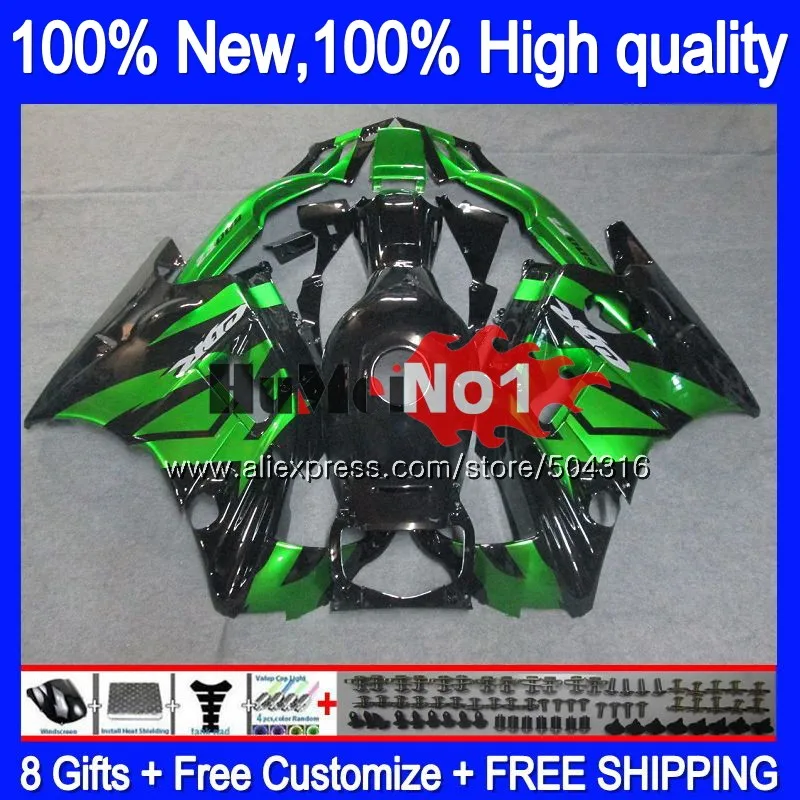 Майка для HONDA CBR600FS CBR600 F3 FS 1995 1996 тела 2MC. 115 CBR 600CC 600F3 600 F3 CC для детей ростом 95-96 CBR600F3 95 96 обтекаемой формы, цвета: черный, зеленый
