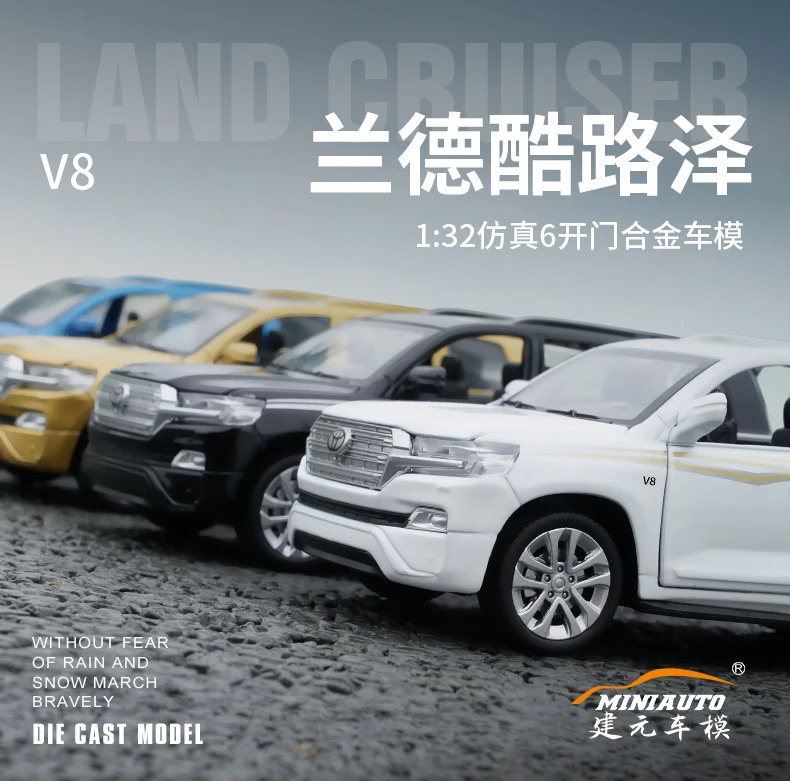 Modeling of Landeku Luze SUV Alloy Off-road Vehicle