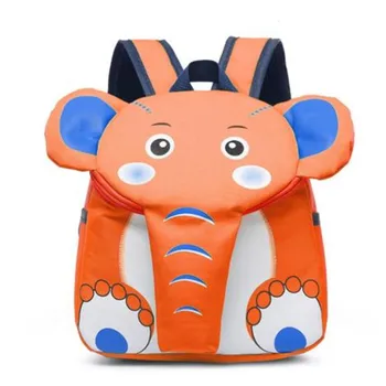 

Fashion Children Cartoon Elephant Shape Backpack Shoulder Bag Kindergarten Boys Girls Schoolbag Rucksack For Toddler Kids 2020