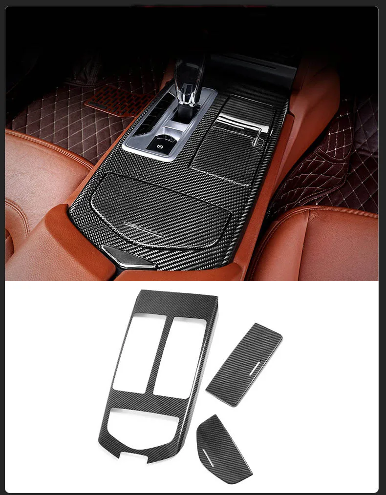 Настоящее углеродное волокно внутренняя отделка для Maserati Ghibli- стандартная модель приборной панели центральная консоль крышка отделка двери