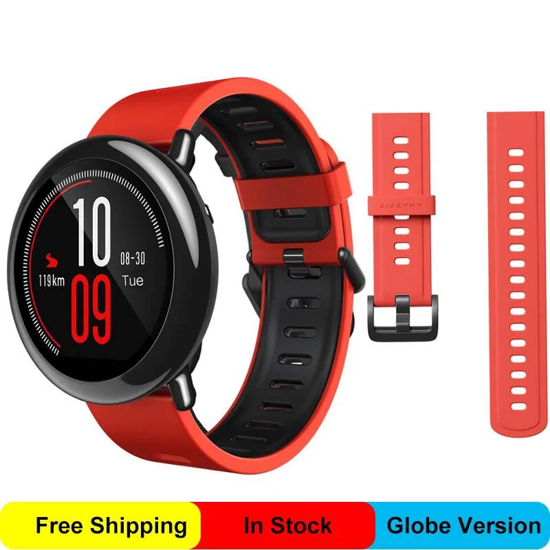 xiaomi amazfit pace black fitness tracker wearable
