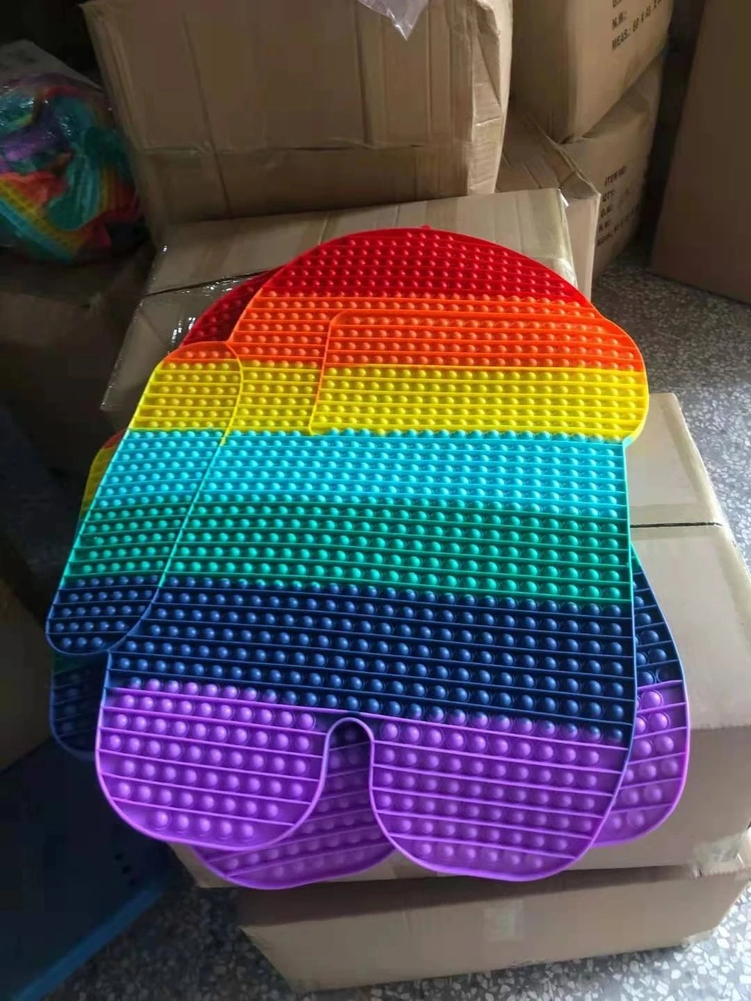 Игрушка-Непоседа Giant Pops большая антистрессовая толкающая пузырь 10-86 см