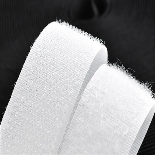 width 1.6 cm white 1 ярд/пара черный белый без клея волшебная лента крюк и петля крепеж нейлоновая наклейка Velcros Клейкая Лента крепежная лента швейные принадлежности - Цвет: width 1.6 cm white