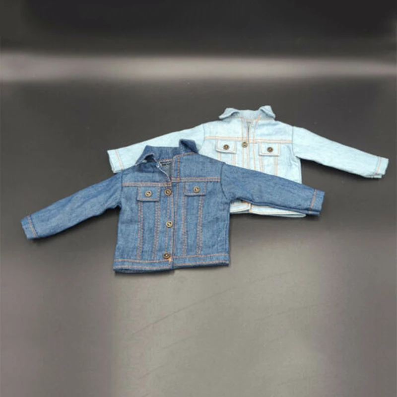 1/6 Blue Winter Down Jacket Cotton Coat Clothes Toy Fit 12"PH TBL Figure Body 