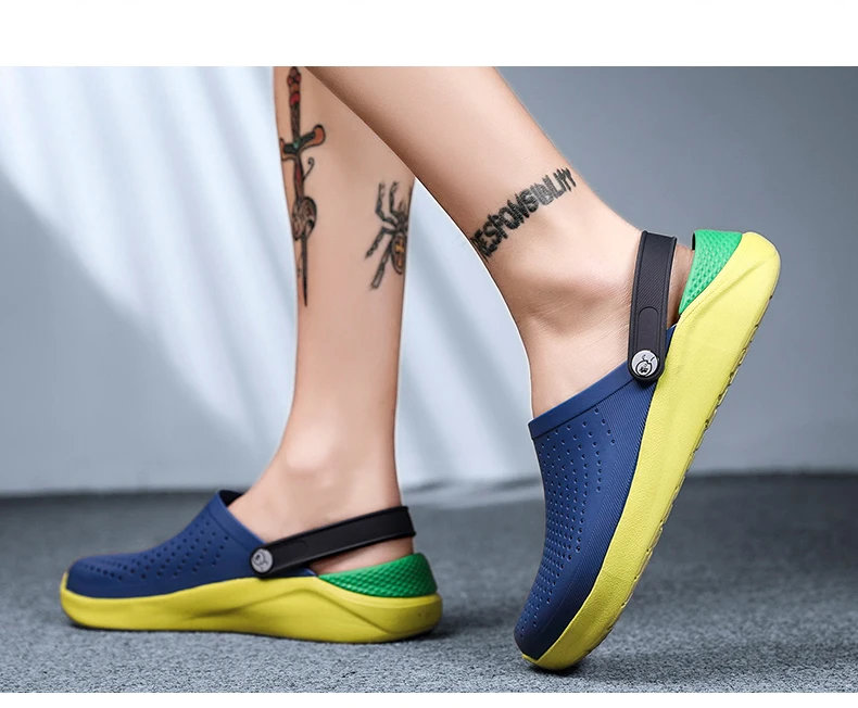 Сандалии Для мужчин клоги eva Для мужчин s Sandles Zapatos Mujer Летние Тапочки сад Мужская обувь хорошая Sandalias Hombre Zuecos Terlik; Erkek