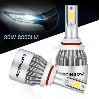 

C6 Car Headlight H7 H1 H3 H4 H8 H9 H11 H13 9005 9145 H10 H27 HB1 HB3HB4 HB5 9003 9005 9006 9007 9008 12V 24V Headlamps Foglight