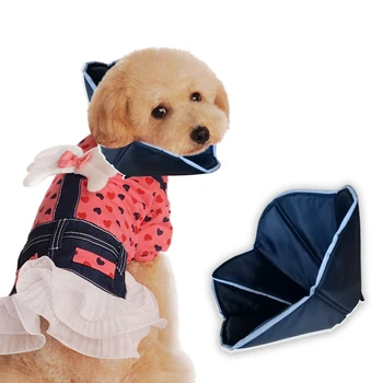 

Cat Dogs Oxford Cloth Shower Adjustable With Reflective Strap Anti Bite Lick For Surgery Pet Recovery Collar Health Care