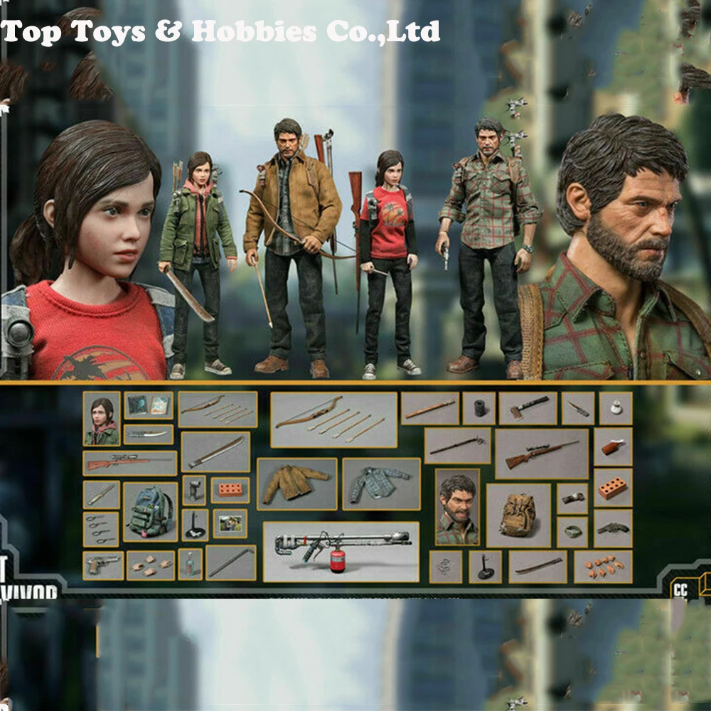 2 набора фигурок куклы CCTOYS 1/6 последний из нас последний выживший Joel & Ellie двойной пользовательский фигурный костюм для фанатов коллекция