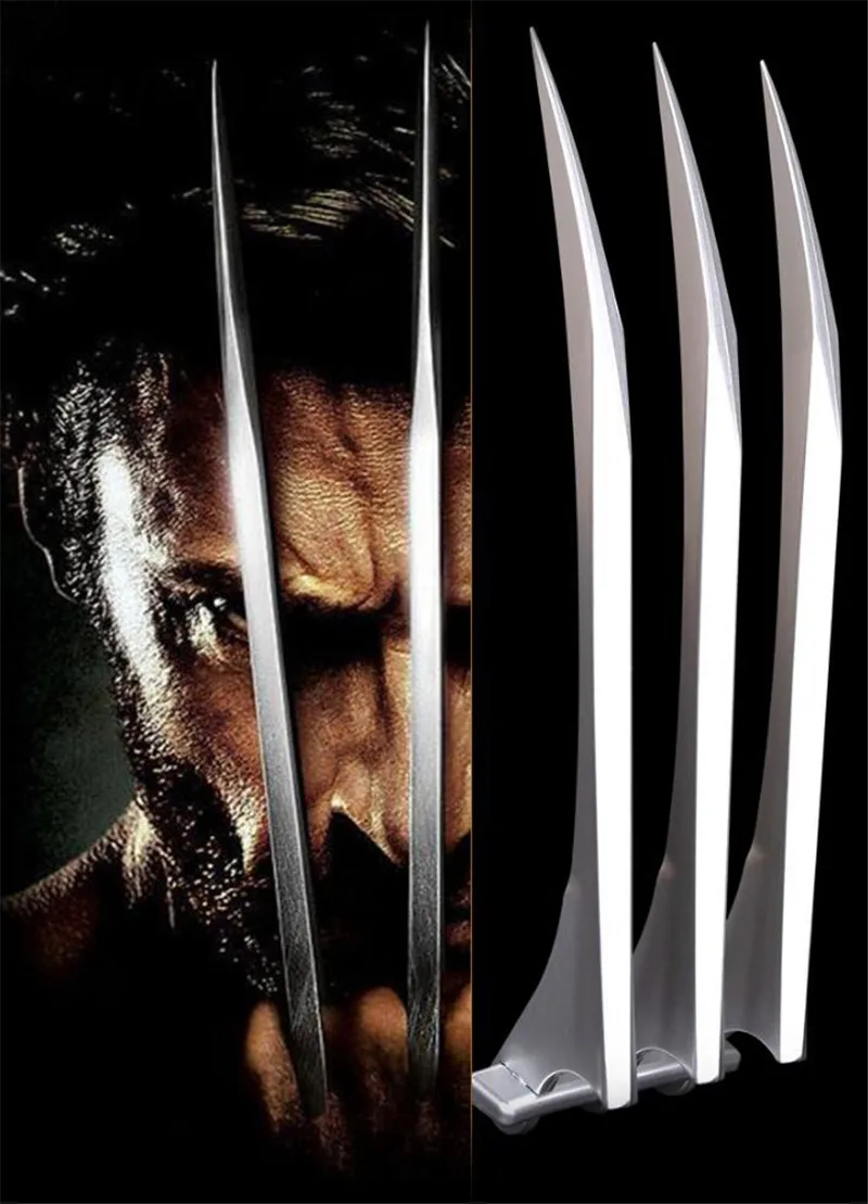 1: 1 X Men Logan Wolverines клинок в форме клешни пара PawCosplay Prop Косплей Хэллоуин Super Hero