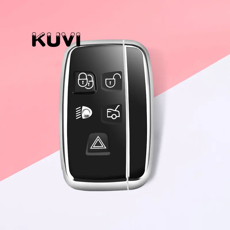 Ключница для автомобиля, чехол для Jaguar XE XJ Xjl XF для Land Rover RANGE ROVER SPORT freelander 2, открытие 4, чехол для ключей Evoque