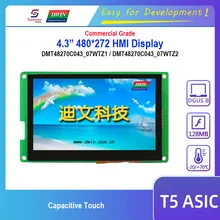 Dwin – écran tactile capacitif T5 HMI, Module LCD 4.3