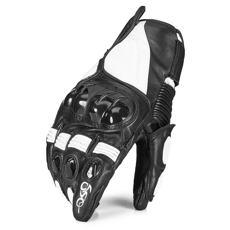 

2019 Breathable Leather Touch Screen Motorcycle Gloves Racing Gloves Men's Motocross Gloves moto GP racing Gloves free shipping