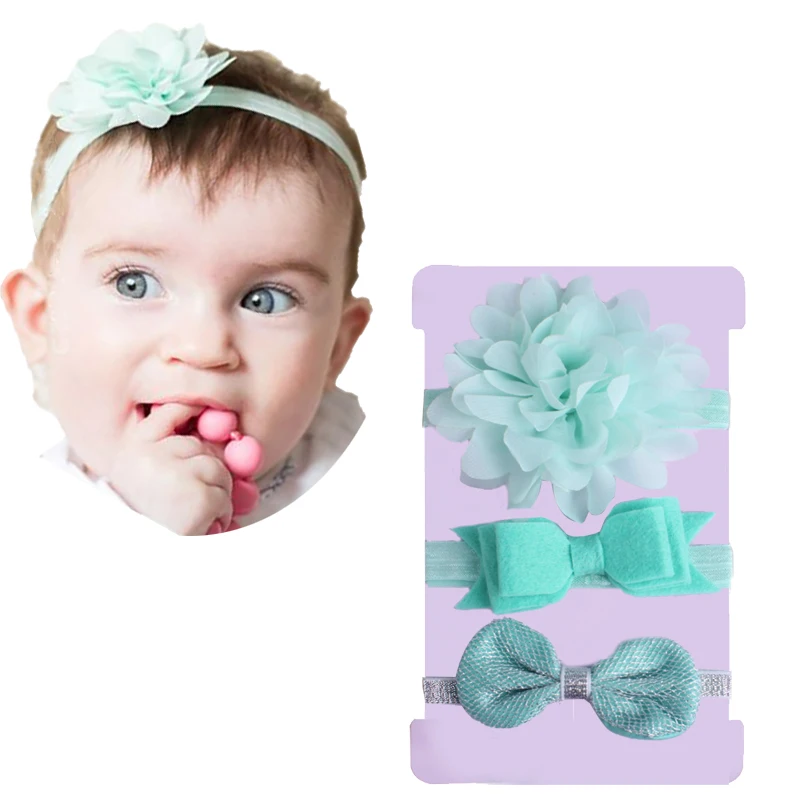 3 Pcs/Lot Headbands for Baby Girl Hair Accessories Children Elastic