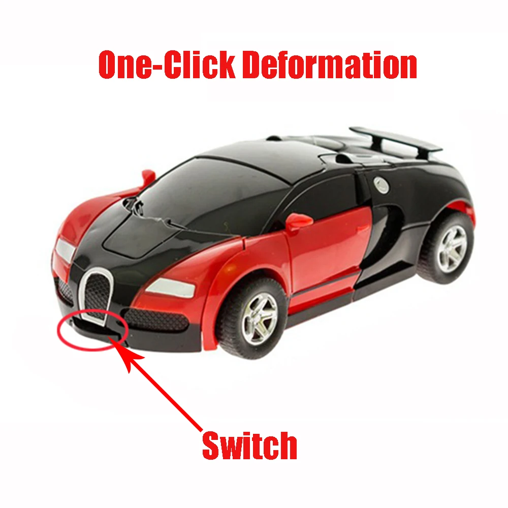 Transformation Model Robot Car Transforming Kids Toy Toddler Auto Robots Cool Toy for Boys Birthday Car Toys For Children