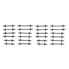 Упаковка из 24 эластичных шнурков без завязок, силиконовые шнурки для обуви, аксессуары