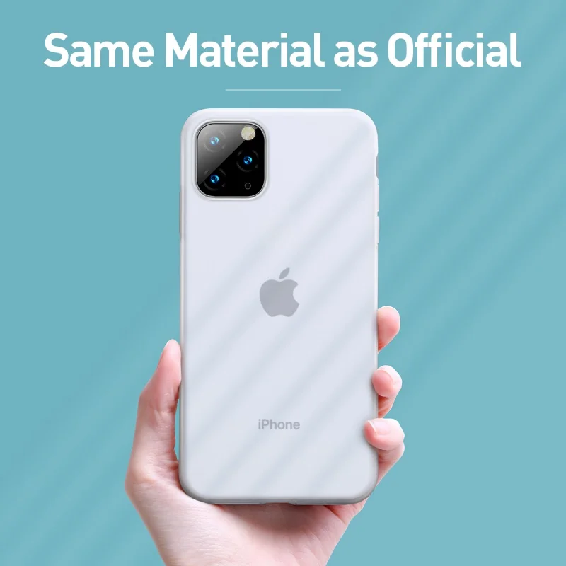 Жидкий силиконовый чехол Baseus для iPhone 11 Pro Max, силиконовый чехол, чехол для iPhone 11 Pro, чехол для телефона, чехол