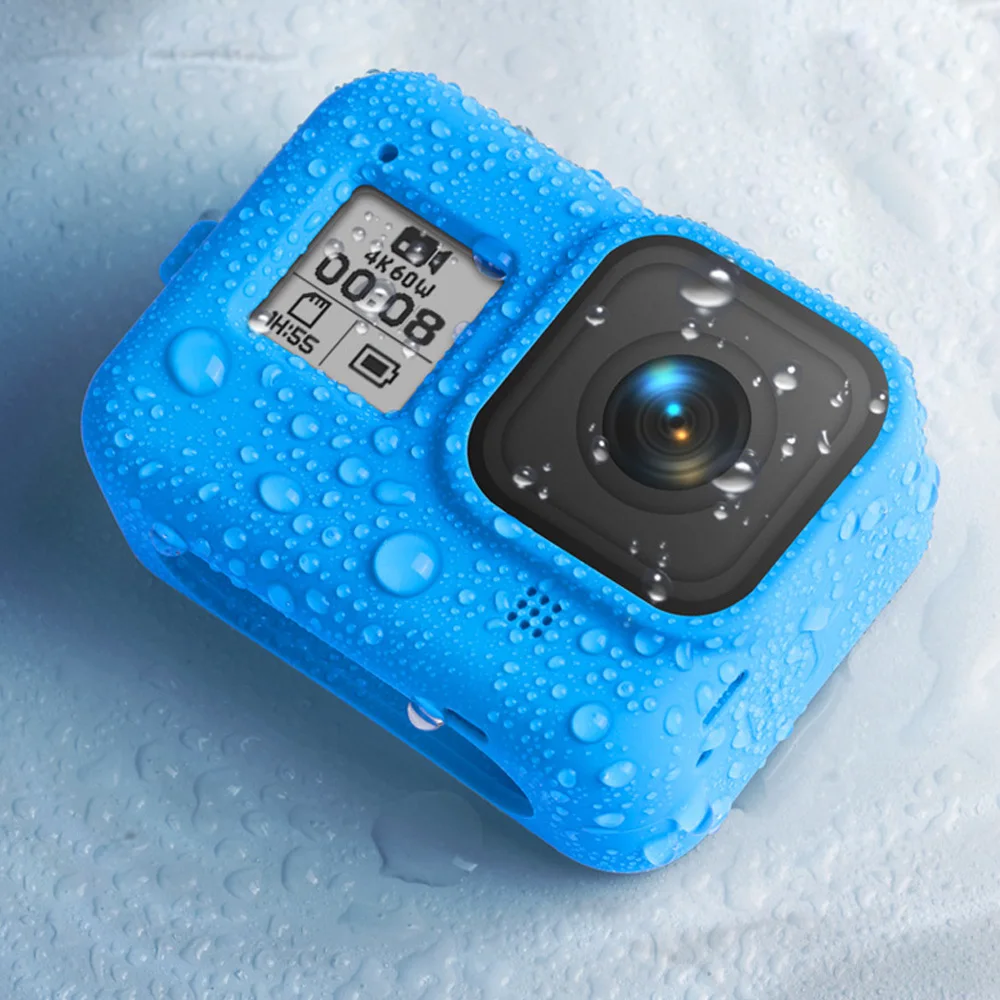 Пластиковая черная рамка для GoPro Hero 8, Черная защитная оболочка для GoPro HERO 8, аксессуары для экшн-камеры